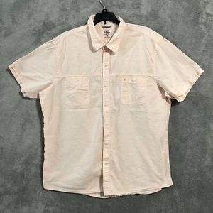 IZOD Camicia Acqua Salata Uomo XXL Pesca Maniche Corte Relax Classica Cotone - Foto 1 di 9