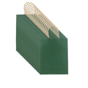 20 x Bolsas de Papel con Asas 26,5x20,5x11cm Color Verde - ENVÍO GRATUITO - Imagen 1 de 6