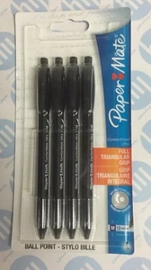 PAPERMATE COMFORTMATE PUNTA A SFERA ULTRA RETRATTILE 4 PENNE 1MM MEDIUM BLACK - Foto 1 di 6