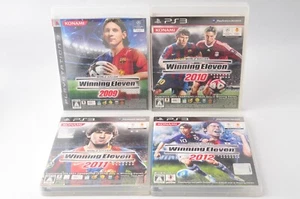 Lot 4 World Soccer Winning Eleven 2010-2012 PS3 PlayStation 3 Japan JP Game #989 - Picture 1 of 5