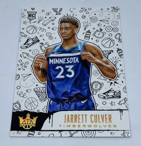 2019-20 Court Kings JARRETT CULVER Wolves Level 3 Rookie Card RC #160 Rare - Picture 1 of 2