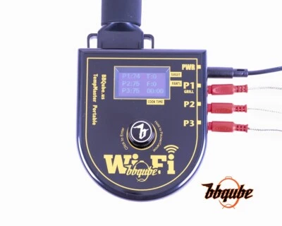 Controlador de temperatura TempMaster BBQ Wi-Fi para hervidor Weber WSM y fumadores de tambor Foto 1 de 4