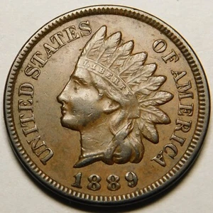 1889 Indian Head Cent Penny XF "Actual Coin Pictured" - Picture 1 of 2