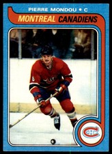 1979-80 TOPPS PIERRE MONDOU . MONTREAL CANADIENS #211