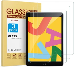 3 Packs Tempered Glass for iPad 8/7th Gen 2020/ 2019,Scratch Protection,9H Clear - Picture 1 of 8