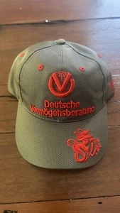 Very Rare  F1 FORMULA ONE MICHAEL SCHUMACHER  Dvag HAT CAP SAMPLE CAP 2010 - Picture 1 of 12