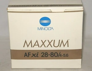 Minolta 28-80mm ix zoom lens that will work with Sony Alpha digital cameras. - Imagen 1 de 4
