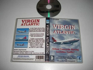 VIRGIN ATLANTIC Pc Lo Complemento Expansión Simulador de Vuelo Sim 2004 y X FS2004 FSX - Imagen 1 de 1