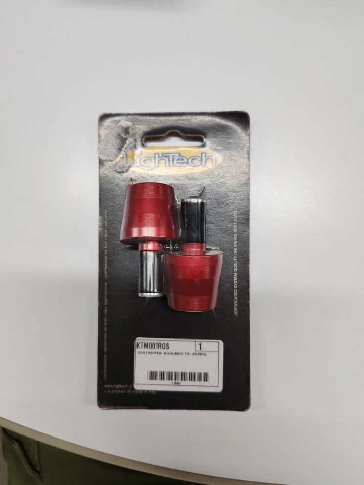 Coppia Contrappesi Manubrio LIGHTECH ktm001ros - Immagine 1 di 1