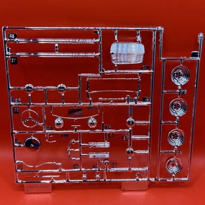 32 Ford Street Rod Chrome Grill Wheels Covers Model Parts Monogram 1:24 New 5 - Image 1 of 4