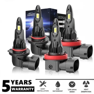 Combo de 4 bombillas LED para faros Honda Civic LX EX 2016-2021 sedán 2,0 L - Imagen 1 de 18