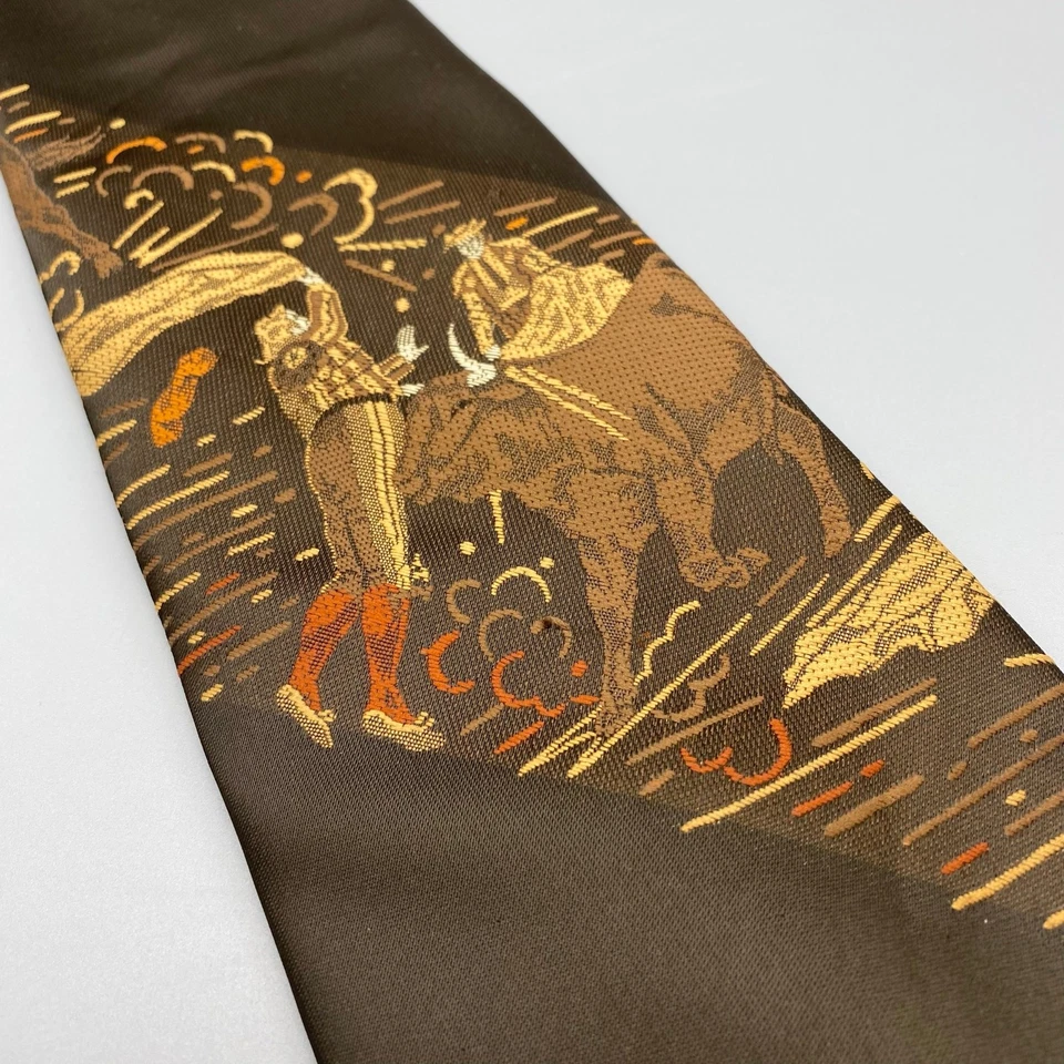 Corbata taurina Wemlon by Wembley años 70 100 % poliéster capa matador Foto 1 de 4