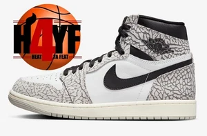 Air Jordan 1 Retro High 'White Cement' Gr. 12 - Bild 1 von 5