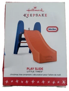 Hallmark Keepsake 2016 Little Tikes Play Slide Ornament – With Box – EUC - Picture 1 of 11