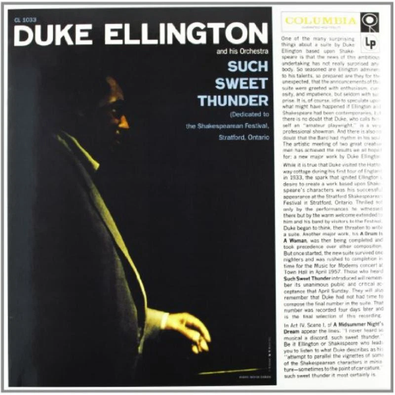 Duke Ellington and His Orchestra Such Sweet Thunder LP Vinyl NEW - Image 1 of 1