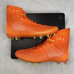 Under Armour Highlight MC Football Cleats Orange Men’s 11.5 3023716-801 NWOB - Picture 1 of 8
