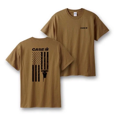Case IH American Flag Harvesting T-Shirt 220595 - Image 1 of 3