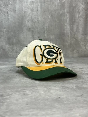De colección Años 90 Green Bay Packers NFL Bordado Logo Fútbol Snapback Sombrero OSFA Foto 1 de 4