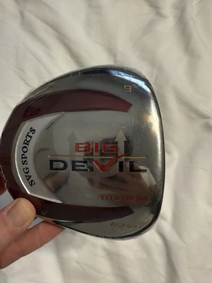 SVG Sports Big Devil Titanium 460cc Sun Vally Golf Men/Lady 9 Degree Loft Head - Image 1 of 4