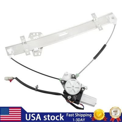 Regulador de ventana eléctrica delantero izquierdo con motor para Honda Civic 2001-2005 741-742 Foto 1 de 4