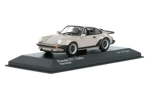 MINICHAMPS PORSCHE 911 Turbo 1977 Grey Metallic 430069008 Model Car 1/43 - Picture 1 of 5