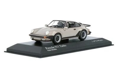 MINICHAMPS PORSCHE 911 Turbo 1977 Grey Metallic 430069008 Model Car 1/43 - Image 1 of 4