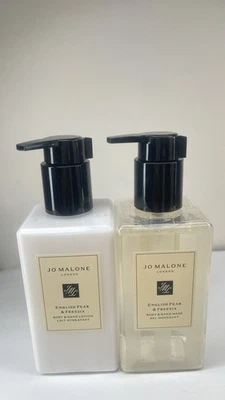 Jo Malone English Pear &Freesia Body /Hand Lotion And body Wash 250ml  Brand New - Image 1 of 2