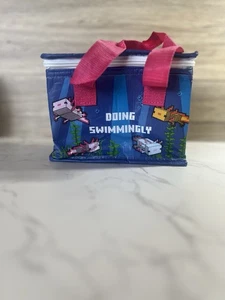 Minecraft Kids Thermal Insulated Cool Lunch Bag School Cooler Sandwich Box - Picture 1 of 8