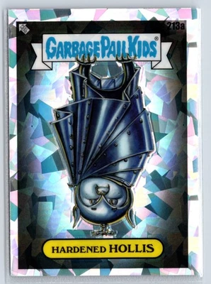 Chrome Series 5 GPK Garbage Pail Kids Hardened HOLLIS #213a – Atomic Refractor - Image 1 of 4