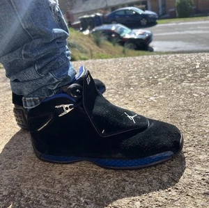 Nike Jordan 18 OG 2003 Black Sport Royal🦄 - Picture 1 of 10