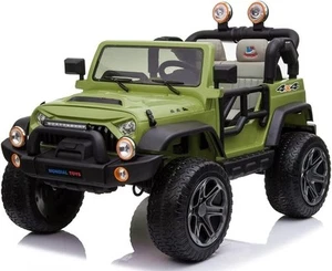 Auto Elettrica Macchina Per Bambini 2 Posti Maxi Fuoristrada 12V con Telecomando - Foto 1 di 65