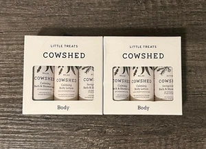 LOT OF TWO (2) Little Treats Cowshed Body Skincare Calming & Bath Gel & Lotion - Picture 1 of 5