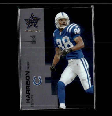 2007 Leaf Rookies & Stars Longevity - Marvin Harrison #82 - Image 1 of 2