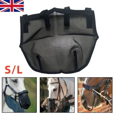 UK Horse Nose Net Sun Fly Mask Shield Pollen Filter Animal Nose Protection Net - Image 1 of 4