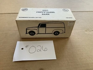 Ertl 1950 Chevy Panel Bank Carlisle Productions 1:25 Scale, New In Box - Picture 1 of 5