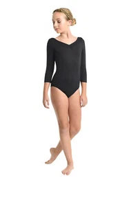 Dance New Leotard Danz N Motion 23132 Child Sizes Black Ballet Jazz - Picture 1 of 6