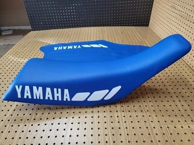 YAMAHA YZ125 YZ250 SEAT COVER 1990 MODEL SEAT COVER (BLUE) (Y*-164) - Image 1 of 4