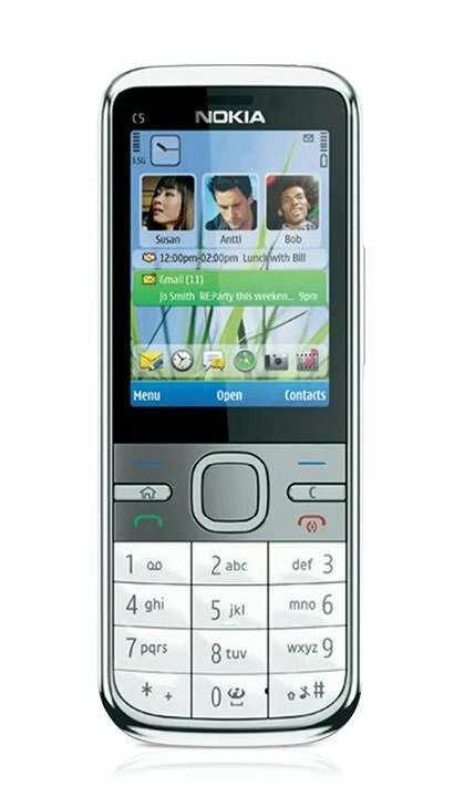 Nokia  C5-00 - Warm Grey (Ohne Simlock) Smartphone