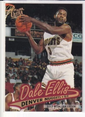 1996-97 Fleer Ultra Gold Medallion #G-173 Dale Ellis - Image 1 of 2