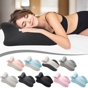 Discreet Wedge Pillow For Couples - Memory Foam Seat Cushion BedHead Pad Stress - Picture 1 of 39