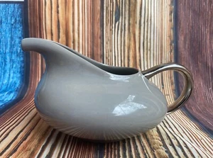 Vintage Franciscan Birchbark Platinum Handle Gravy Boat - Picture 1 of 5