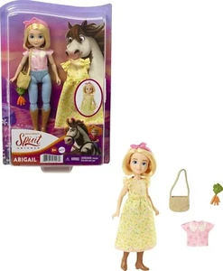 Spirit ungezähmte Puppe mit zusätzlichem Kleid, Handtasche und Zubehör zum Thema Pferd - Bild 1 von 4