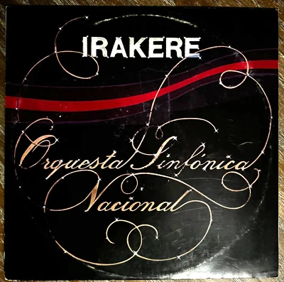 IRAKERE, ORQUESTA SINFONICA NACIONAL, 1983 CUBAN LP, LATIN JAZZ - Image 1 of 4