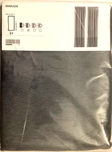 IKEA MARJUN Raumverdunkelungsvorhänge 57x98" 1 Paar, grau 702.984.22 - NEU - Bild 1 von 4