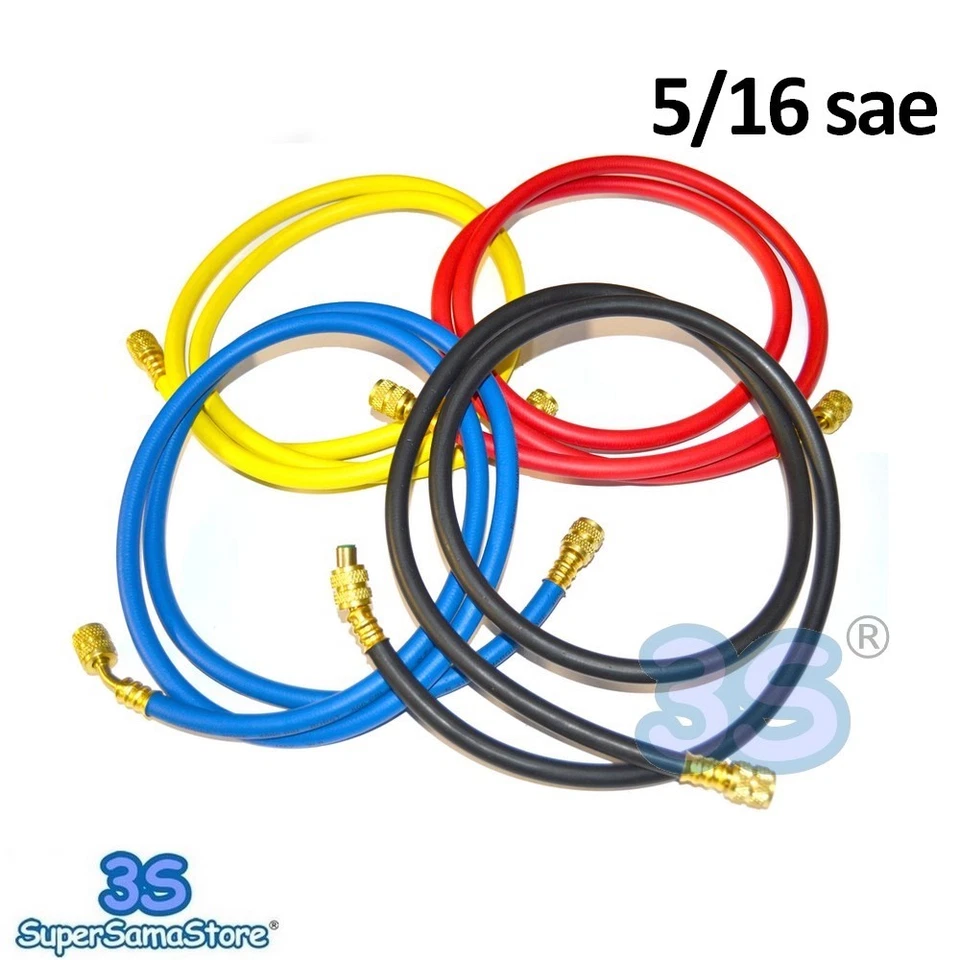 3S TUBO FRUSTA 5/16" sae FLESSIBILE PER REFRIGERANTE R410A CONDIZIONATORE CLIMA - Immagine 1 di 1
