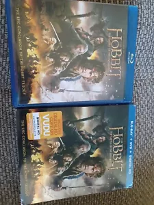 The Hobbit: Battle Of The Five Armies Blu-Ray + DVD Combo w/ Slipcover - Picture 1 of 4