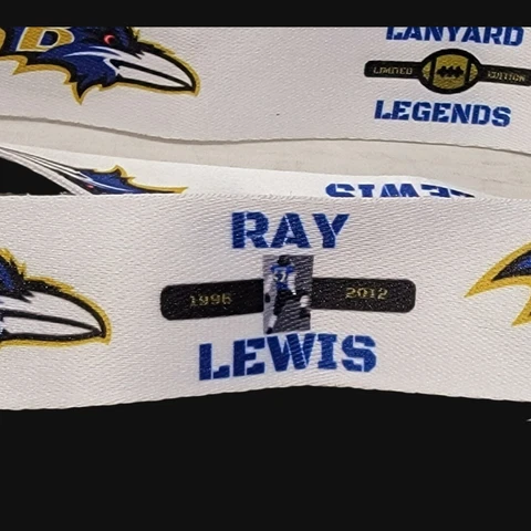 Ray Lewis Baltimore Ravens Keychain/ Lanyards/Bottle Opener/I.D Holder Set NEW🎅 Cover