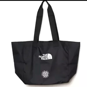 Bolso de Mano de Compras Reutilizable The North Face Logo Negro/L Nuevo con Etiquetas Ripstop 26 X 15 X 8 - Imagen 1 de 2