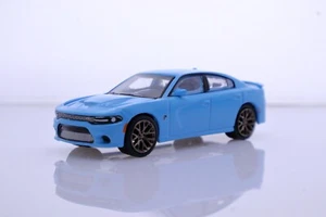 2016 Dodge Charger SRT Hellcat Sports Muscle Car 1:64 Scale Diecast Model Blue - Picture 1 of 9