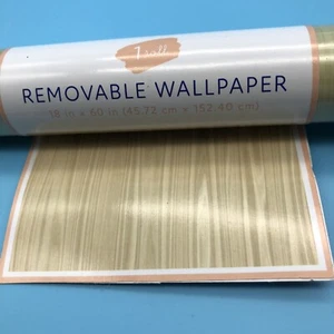 Removable Wallpaper From Target 18x60 (green/brown) X 2 - Picture 1 of 2
